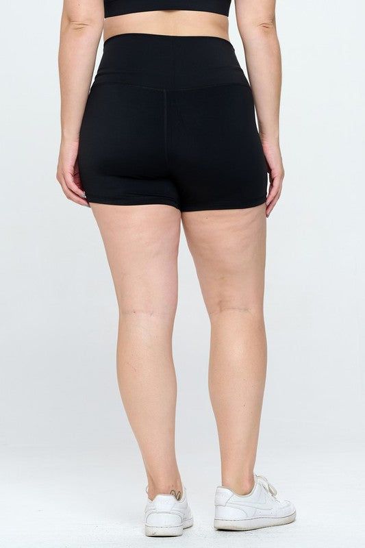 Yelete Buttery-Soft Activewear Biker Shorts 4 In. Inseam - us.meeeshop
