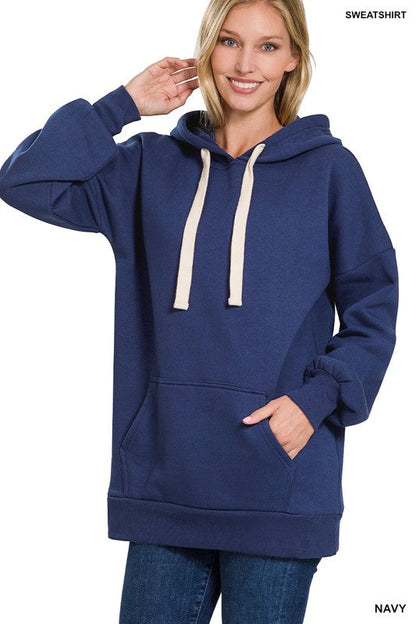 ZENANA | Oversized Hoodie Longline Sweatshirt | us.meeeshop