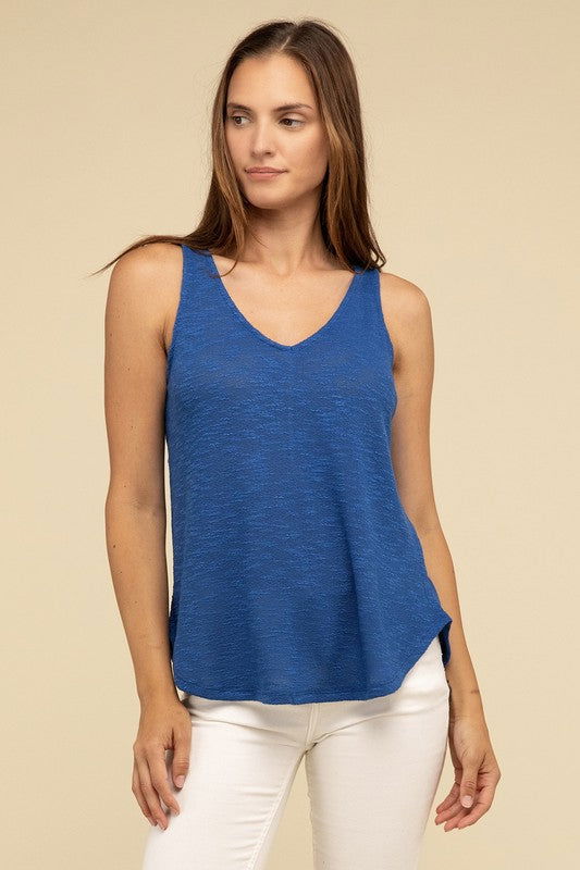 ZENANA V Neck Sleeveless Cami Top us.meeeshop - 