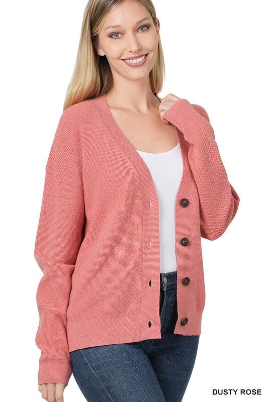 ZENANA | Viscose Sweater Cardigan us.meeeshop - Outerwear