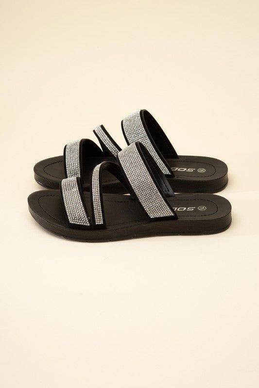 Zeal-S Rhinestone Slides - us.meeeshop