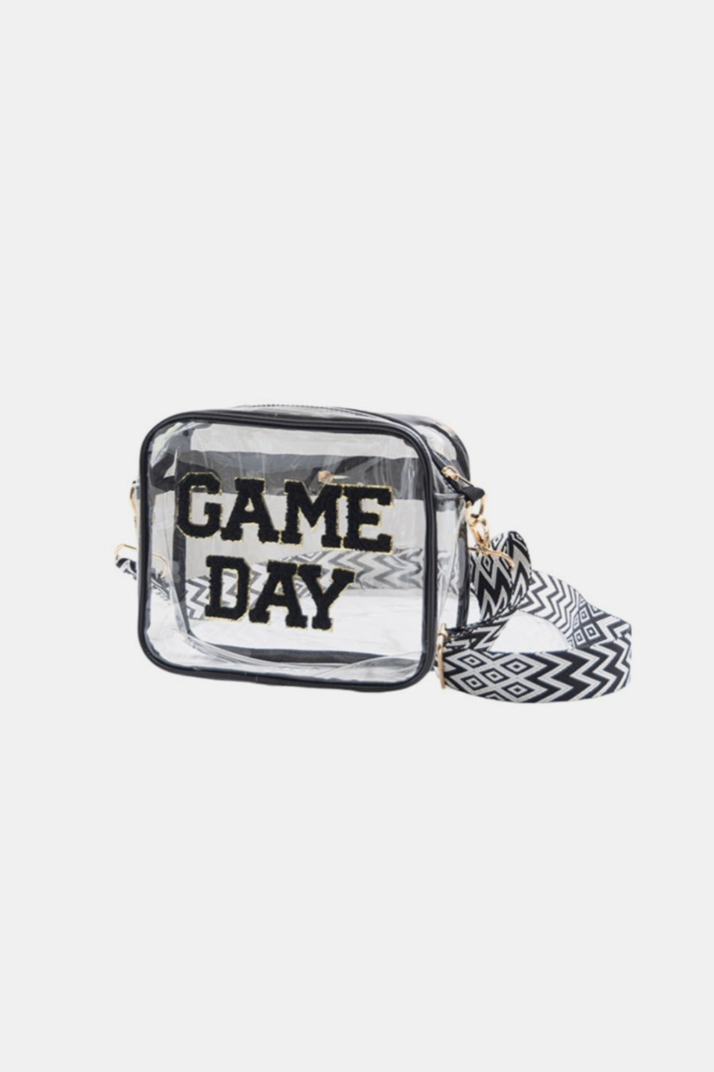 Zenana GAME DAY Stadium Approved Transparent Crossbody Bag us.meeeshop - Handbags