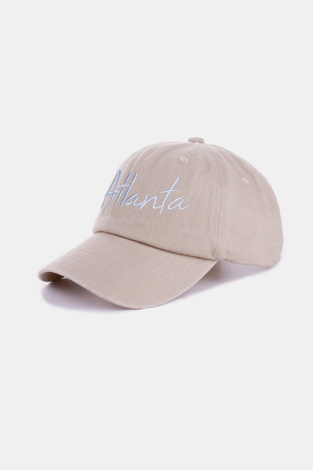 Zenana Washed ATLANTA Embroidered Baseball Cap us.meeeshop - 