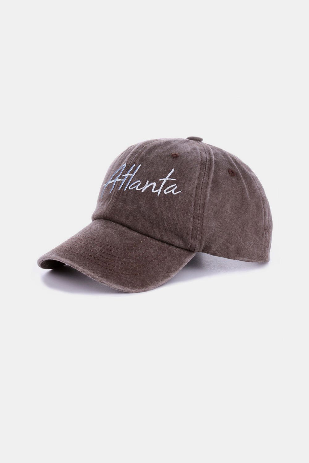 Zenana Washed ATLANTA Embroidered Baseball Cap us.meeeshop - 