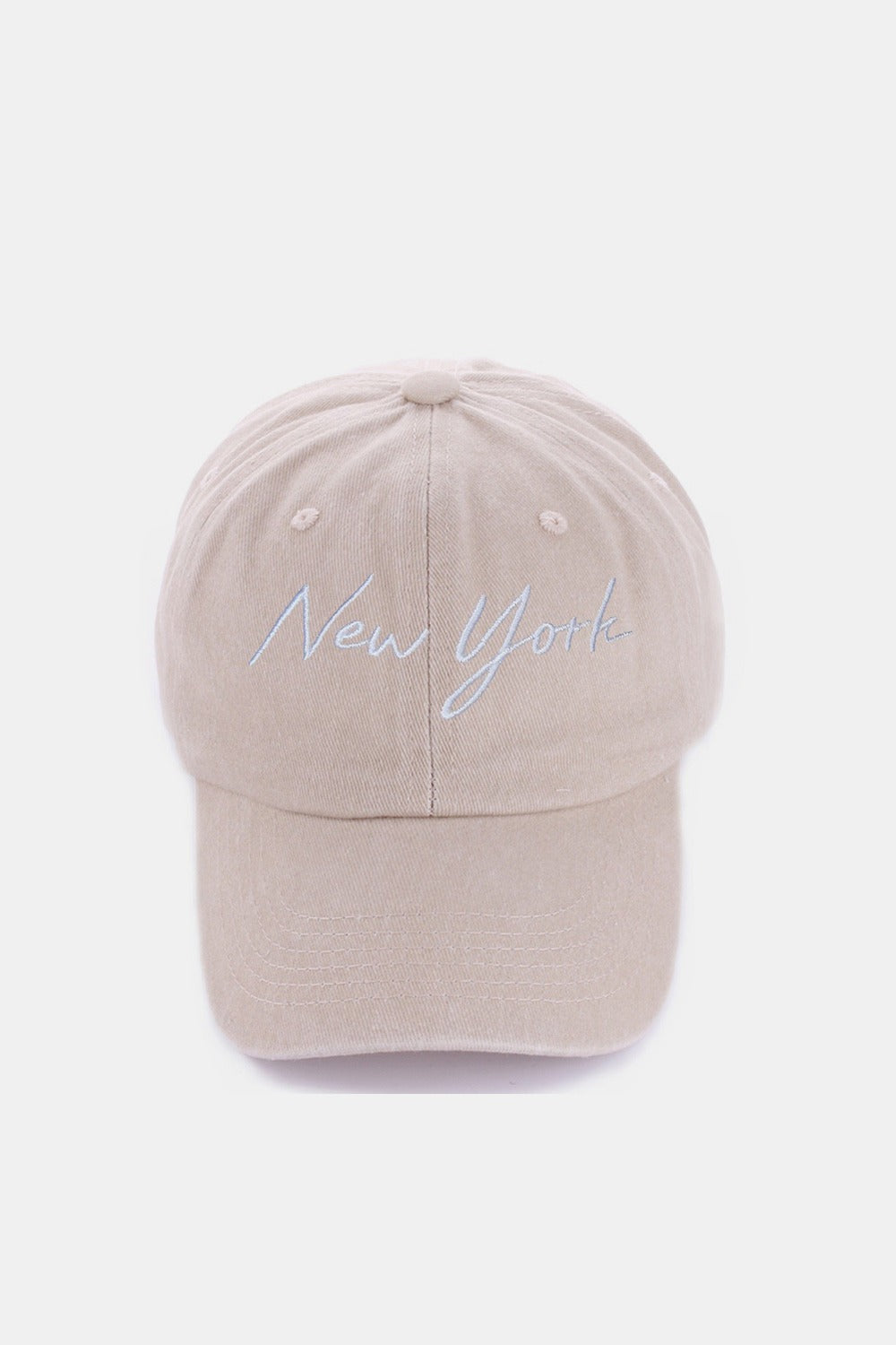 Zenana Washed Embroidered City Baseball Cap us.meeeshop - 