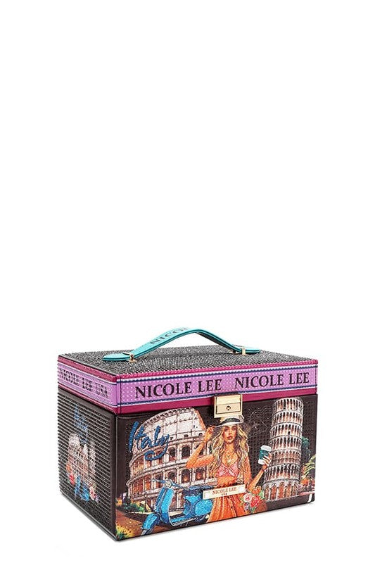 Nicole Lee USA Rhinestone Jewelry Box - us.meeeshop