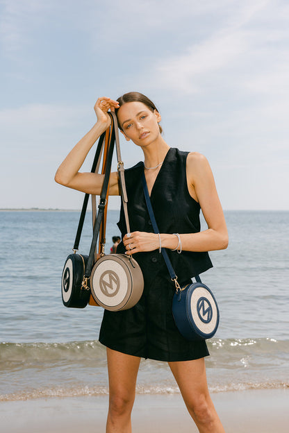 Acacia Canteen Crossbody Bag in Tawny view 2 - Acacia Crossbody Bag (top)