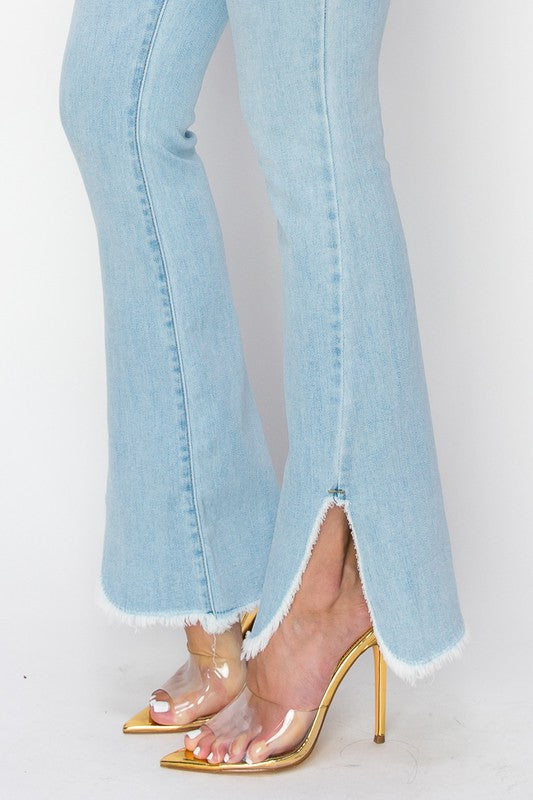 Adalynn plus High Rise Boot Cut Jeans view 4 - High-Waisted - Jeans Boot (bottom)
