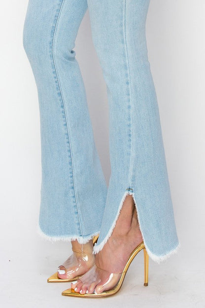 Adalynn plus High Rise Boot Cut Jeans view 4 - High-Waisted - Jeans Boot (bottom)