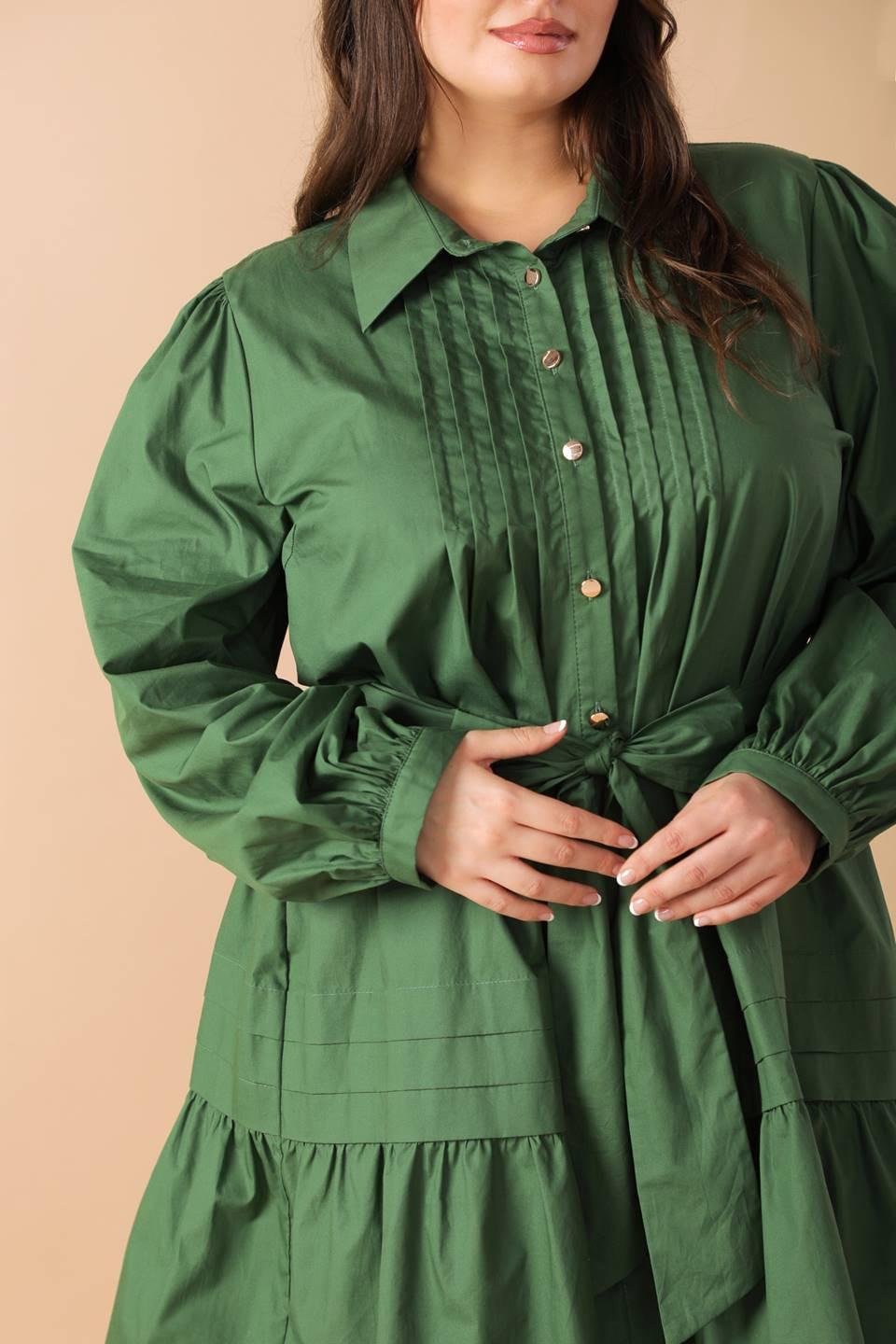 Aesthetic Pose Woven Mini Dress in GREEN view 12 - Aesthetic Poses Dress
