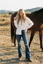 Margaret Low Rise Stretch Vintage Flare Jeans (reg & Plus)