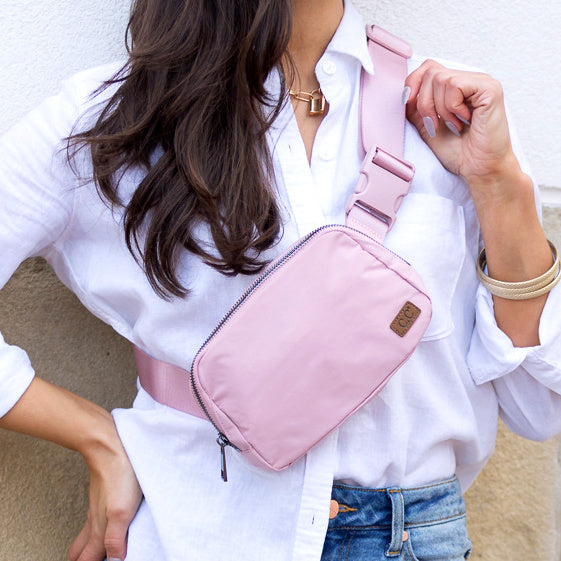 Aili's Corner Cc Everywhere Nylon Sling Belt Bag view 10