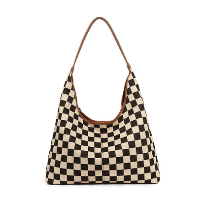 Aili's Corner Celine Mixed Media Hobo Bag view 8