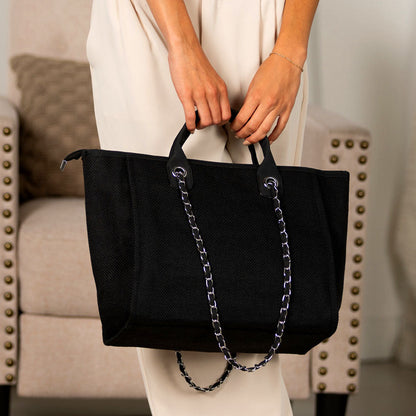 Aili's Corner Edith Tweed Tote Bag view 9 - Edith Tote