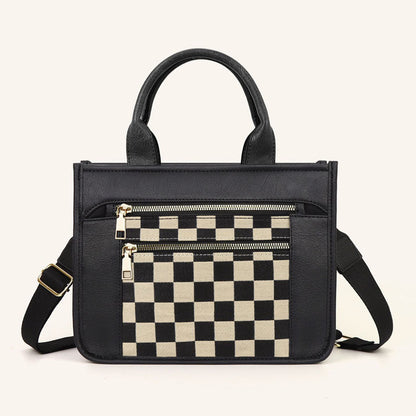 Aili's Corner Jordan Mixed Media Tote view 20 - Meeeshop (bag)