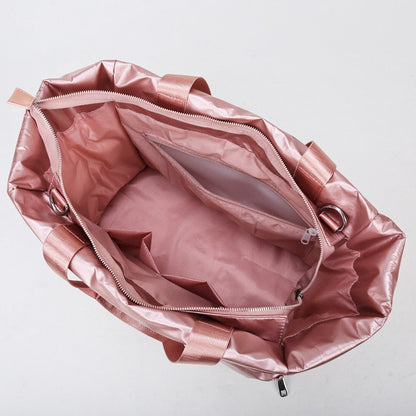 Aili's Corner Metallic Puffer Tote view 16 (bag)
