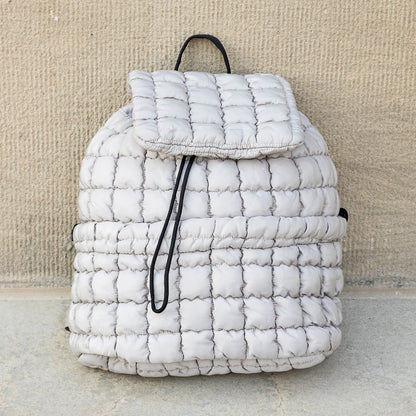 Aili's Corner Stevie Quilted Puffer Backpack view 16 (bag)
