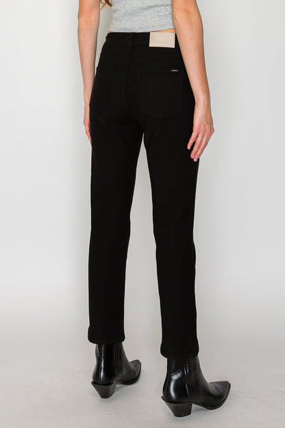 Alessandra Tummy Control High Rise Ankle Slim Straight Jeans in 13 (30) view 6 - High-Waisted - Alexandra Jeans Tummy Control