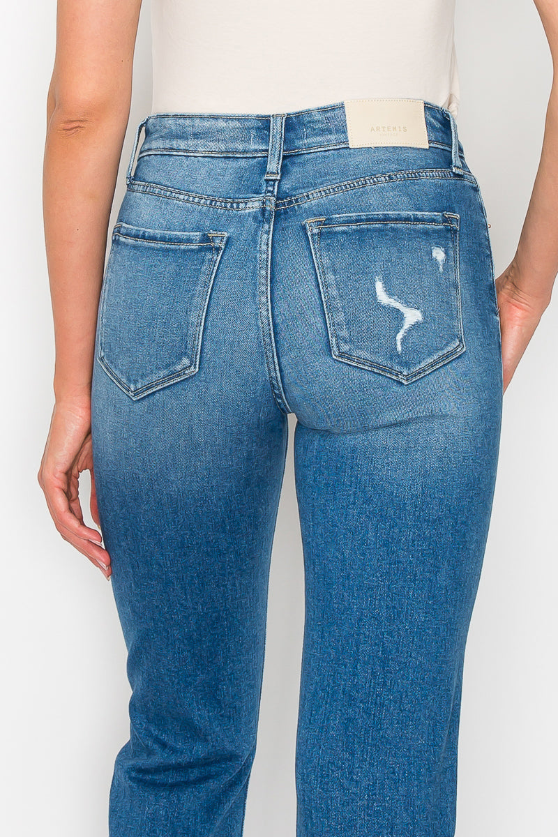 Alexa High Rise Tapered Leg Mom Jeans view 7 - High-Waisted - Alexa High Rise Jeans (bottom)