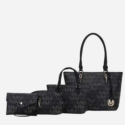 Alexy Signature Tote Bag and Set in Fuchsia view 8 (one-piece)