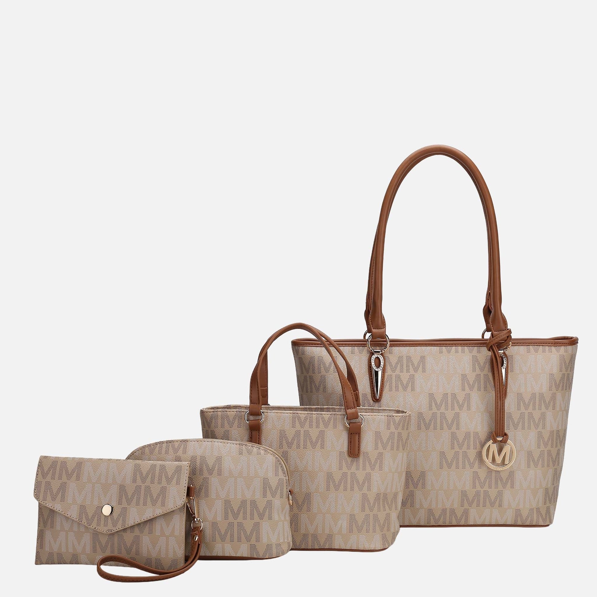 Alexy Signature Tote Bag and Set in Light Blue view 9 (one-piece)