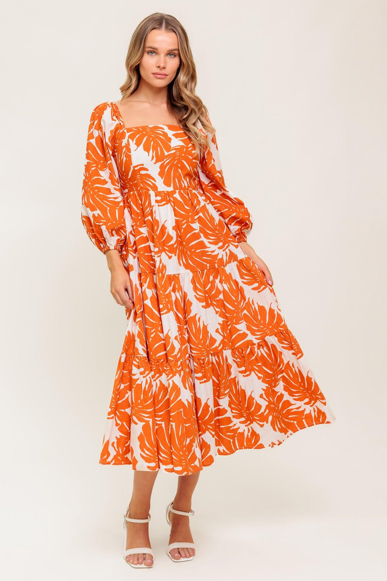 All the Drama Woven Midi Dress in IVORY GREEN view 16
