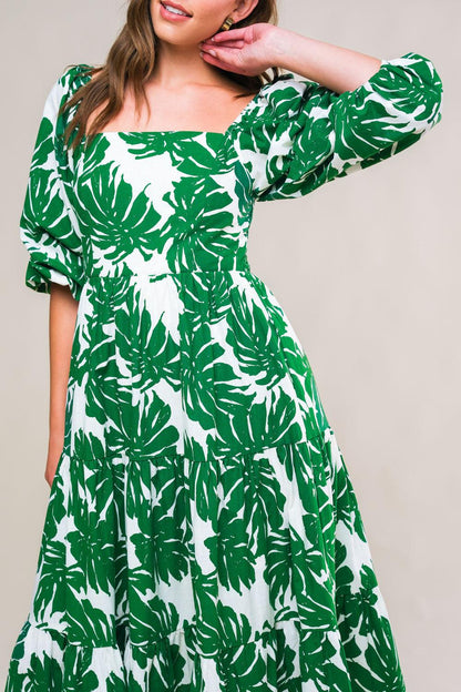 All the Drama Woven Midi Dress in IVORY RUST view 9