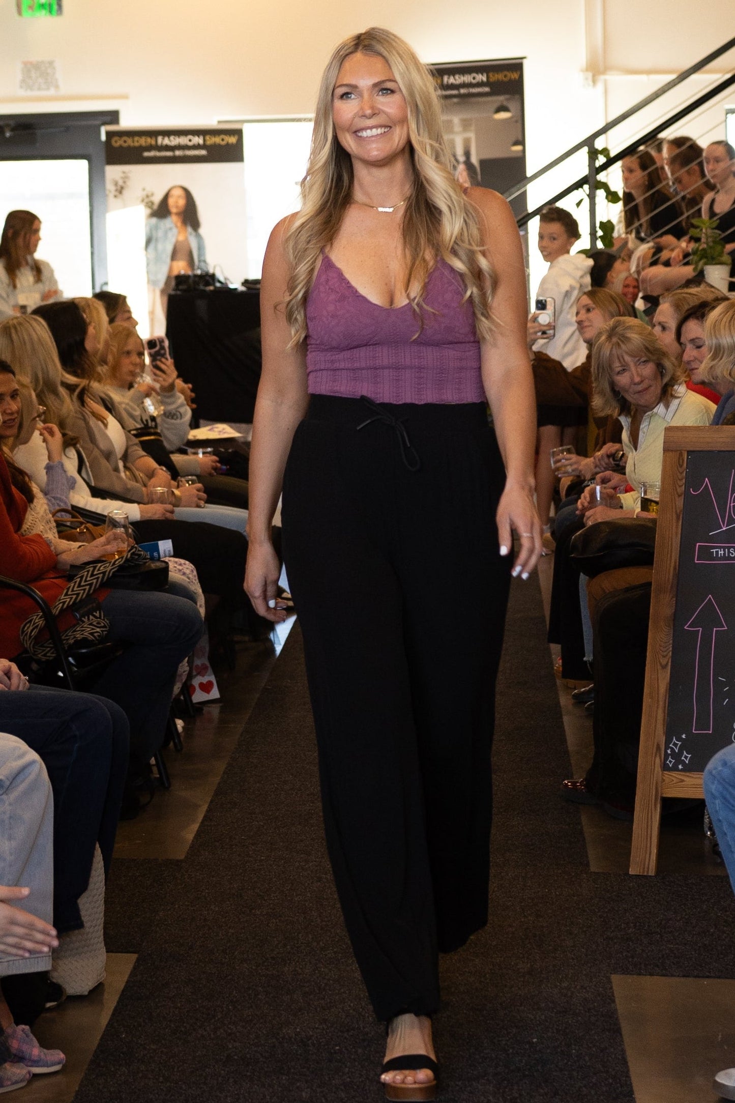 Alyth Active Calm Feather-soft Lounge Pant in Sienna Blush view 5 (bottom)