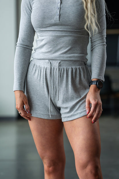 Alyth Active Calm Feather-soft Lounge Short in Sienna Blush view 8 - Alyth Active Discount Code (bottom)