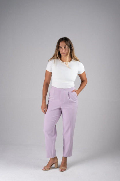 Alyth Active Dynamic Devoted Tee in Violet Haze view 7 - Alyth Active Photos (top)