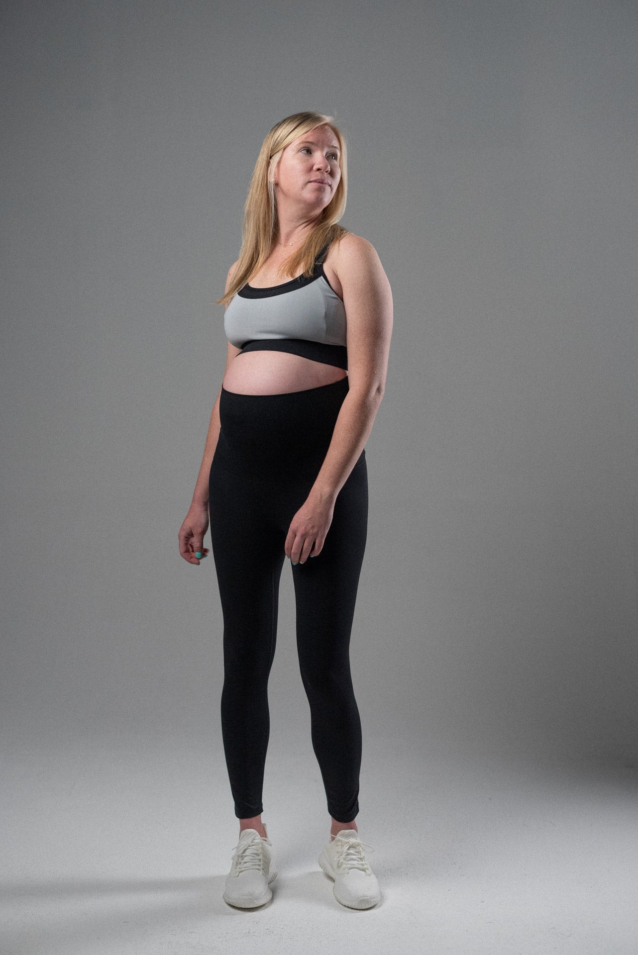 Alyth Active Serene Safe Haven V2 Maternity Legging in Black view 4 (bottom)