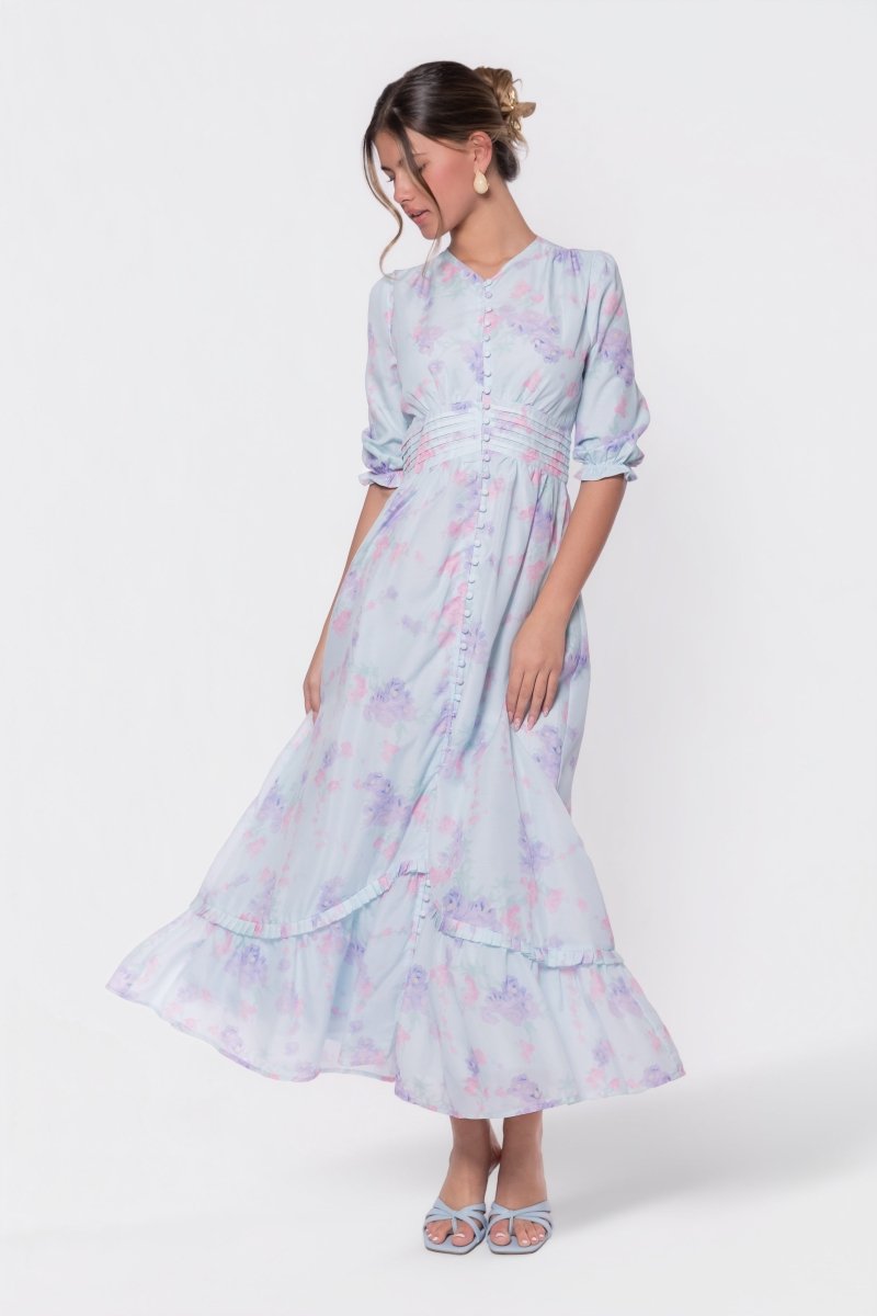 Amelia Dress (light Blue) M view 3 (dress) - amelia couture light blue dress, amelia dress lilly pulitz - shop at us.meeeshop