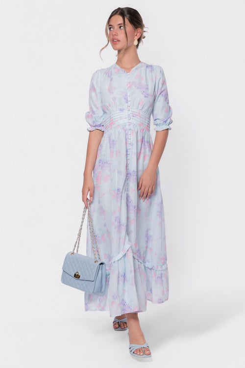 Amelia Dress (light Blue) S view 2 (dress) - amelia couture light blue dress, amelia dress lilly pulitz - shop at us.meeeshop