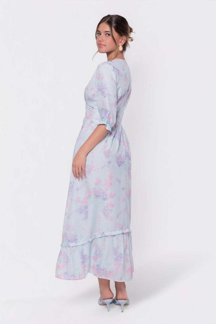 Amelia Dress (light Blue) XL view 5 (dress) - amelia couture light blue dress, amelia dress lilly pulit - shop at us.meeeshop