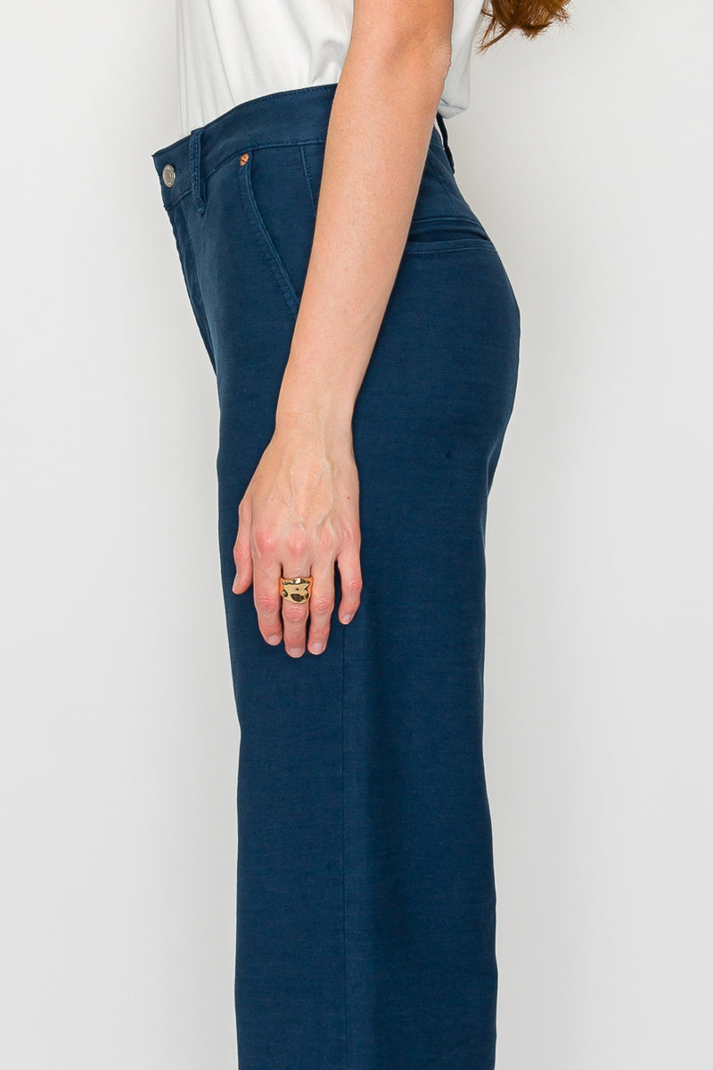 Anastasia Tummy Control High Rise Wide Flare Jeans view 9 - High-Waisted (bottom)