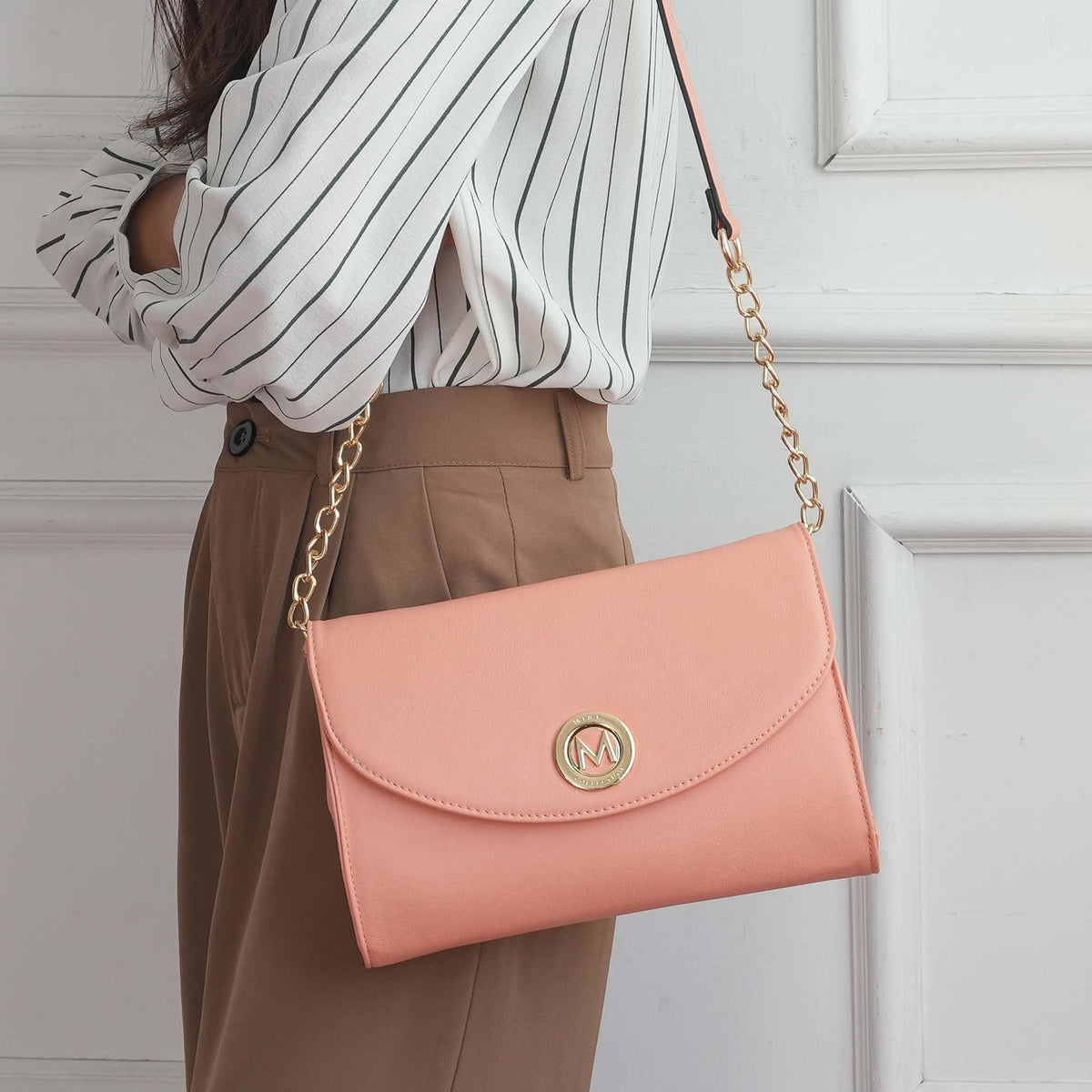 Andra Crossbody Bag in Black view 2 - Andrea Crossbody Bag