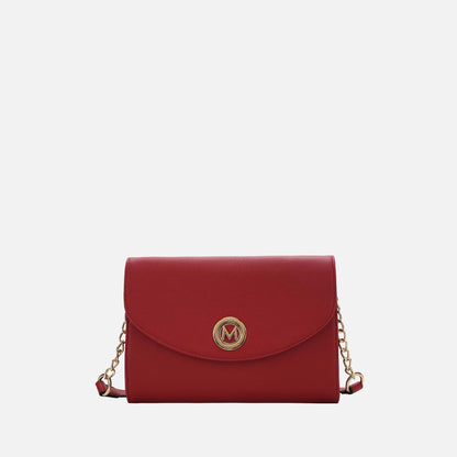 Andra Crossbody Bag in Coral view 11 - Andrea Crossbody Bag