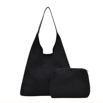 Andrea 2-in-1 Suede Hobo Shoulder Bag view 22