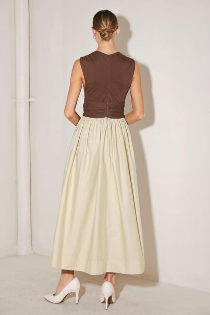 Angel Veil Solid Midi Dress view 9 - Angel Veil Wedding