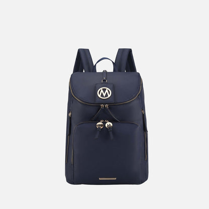 Angela Backpack Handbag in Black