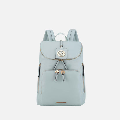 Angela Backpack Handbag in Navy view 4