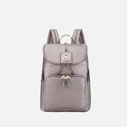 Angela Backpack Handbag in Pink view 6
