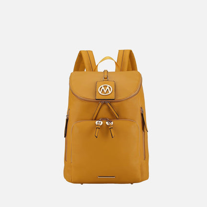 Angela Backpack Handbag in Seafoam view 11
