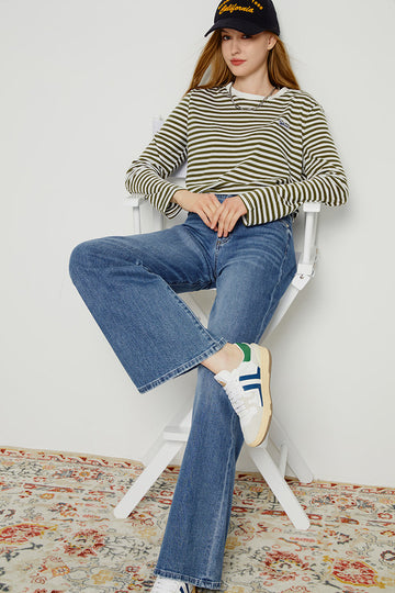 Angeles High Rise Baggy Jeans - MeeeShop Women's Fashion