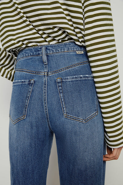 Angeles High Rise Baggy Jeans Hj103 in Go You Way view 8 - High-Waisted - Angels Jeans High Rise (bottom)
