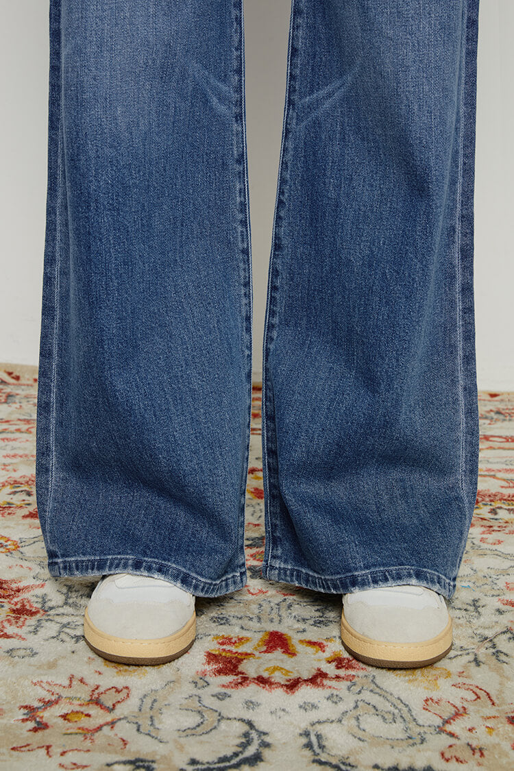 Angeles High Rise Baggy Jeans Hj103 in Go You Way view 9 - High-Waisted - Angels Jeans High Rise (bottom)