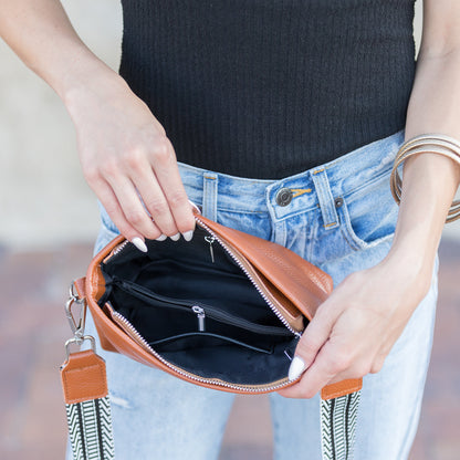 Aria Leather Compact Crossbody view 10 - Aria Leather Bag