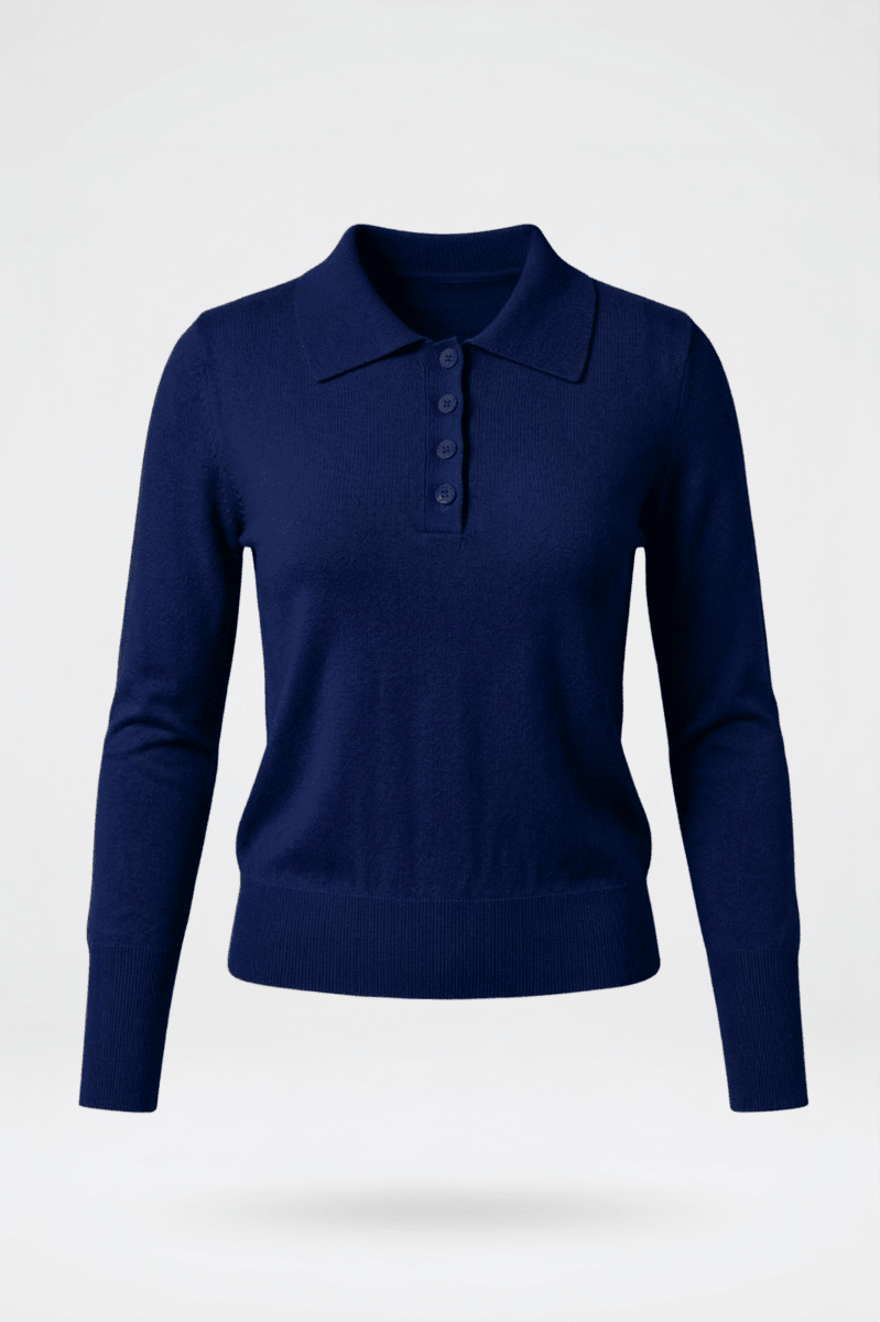 Aria Top (dark Blue) in S view 2 - Aria Top Black