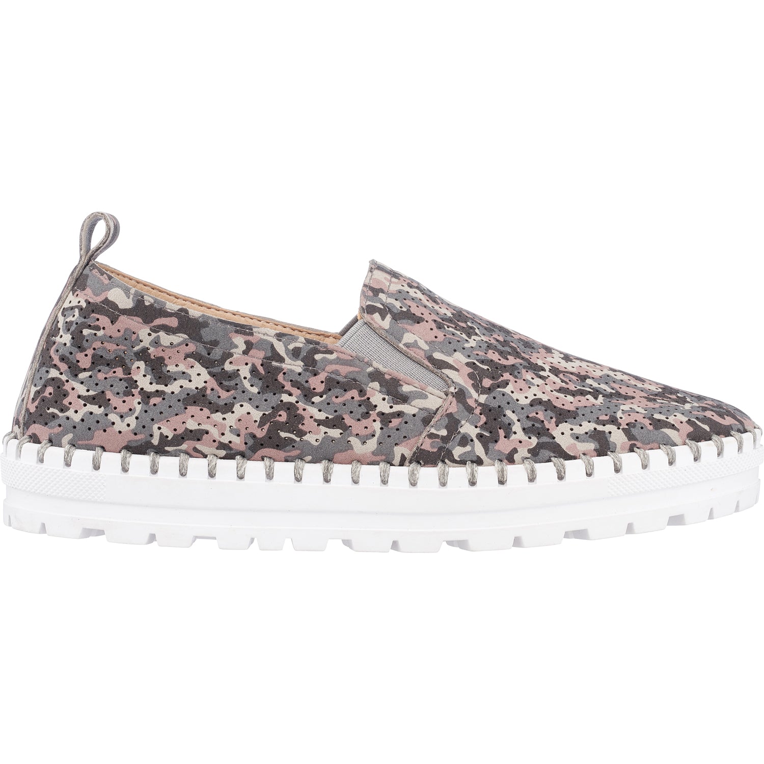Aroma Grey Platform Sneakers grey view 2 (shoe) - aromas grey, warm grey sneakers, aromas gray - shop at us.meeeshop