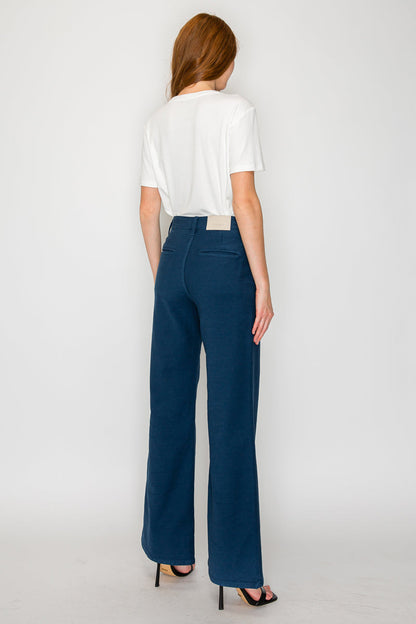 Artemis Vintage Anastasia Tummy Control High Rise Wide Flare Jeans view 7 - High-Waisted (bottom)
